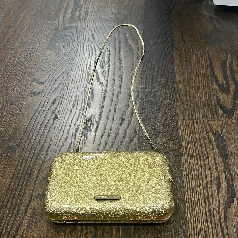 Minkoff Gold Glitter Bag